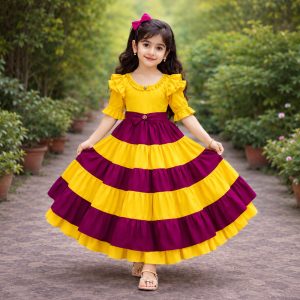 Matching Layer Viral Baby Frock 0 to 14 Years